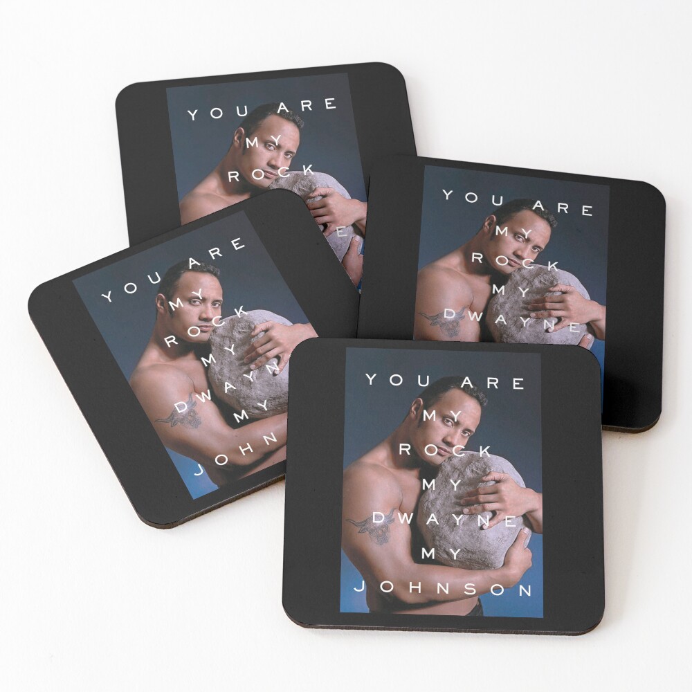 You Are My Rock Coasters (Set of 4)