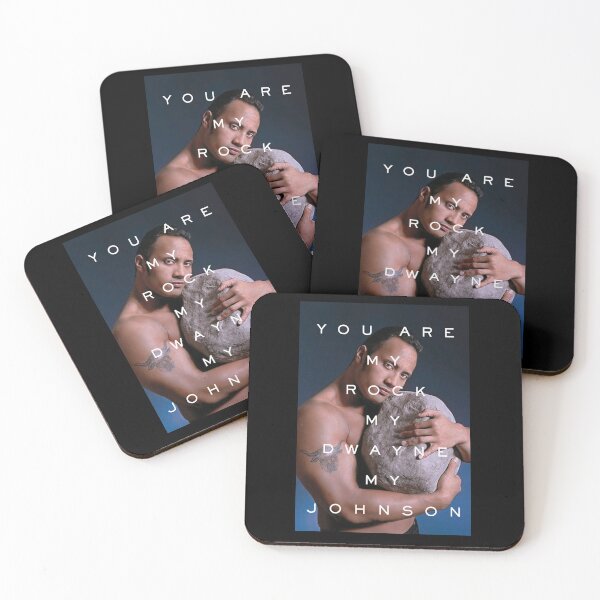 You Are My Rock Coasters (Set of 4)
