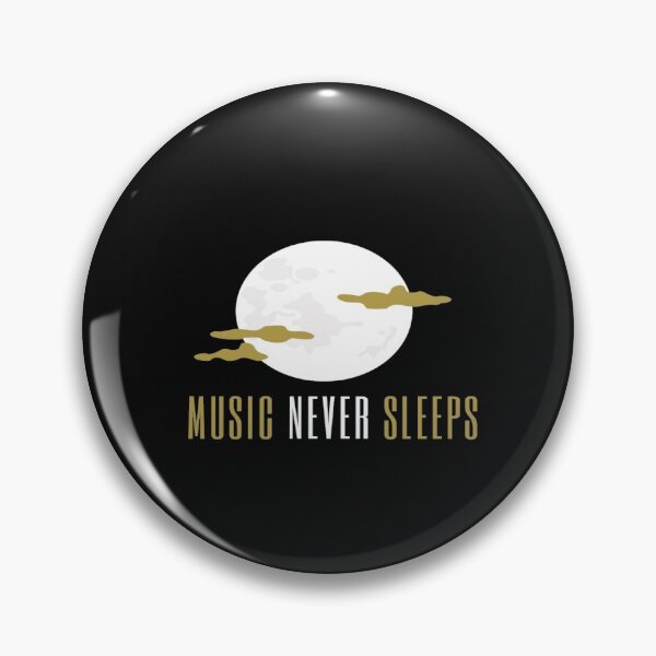 Item preview, music never sleeps designed and sold by Sushee Store.