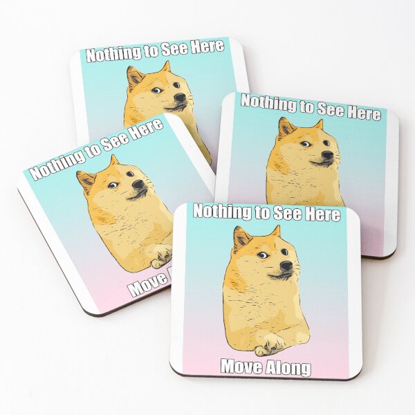 Item preview, Nothing to see here, move along. Doge meme designed and sold by Moedesigns.