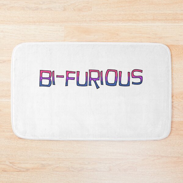 Item preview, Bi-furious LGBTQIA bisexual flag  designed and sold by incurablehippie.