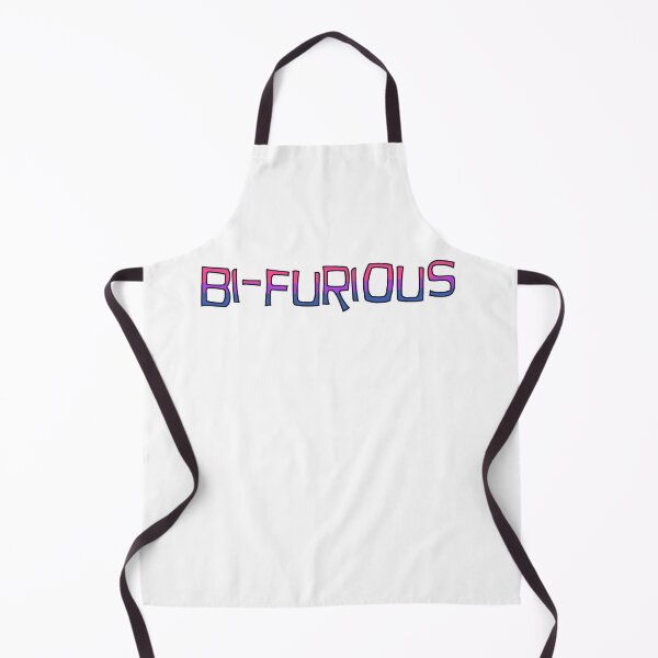 Item preview, Bi-furious LGBTQIA bisexual flag designed and sold by incurablehippie.