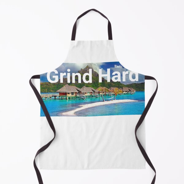 Item preview, Grind hard for BoraBora ocean vacation motivation designed and sold by JustSaiyan1.