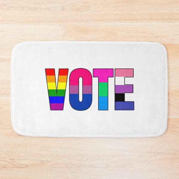 Item preview, VOTE WITH PRIDE  - VOTE PRIDE FLAG VOTING RIGHTS designed and sold by MagicBoutique.