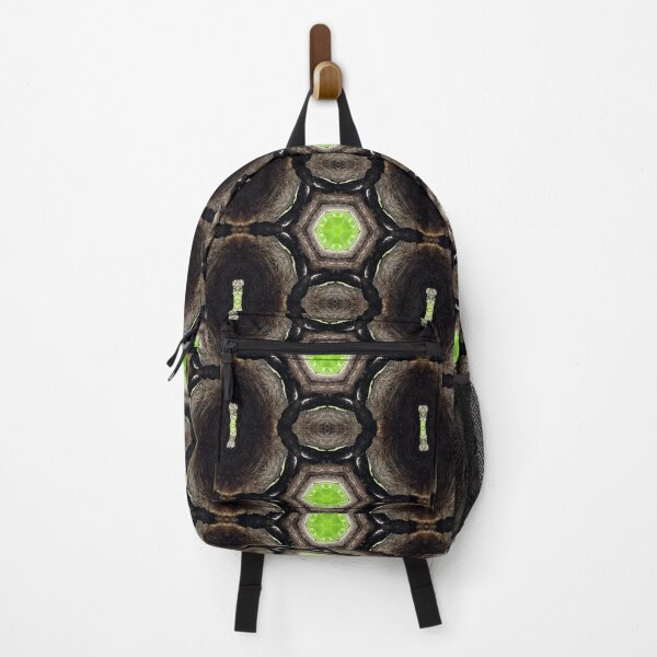 Item preview, Organic Green and Brown Contemporary Kaleidoscope design  designed and sold by Zen  Goat.