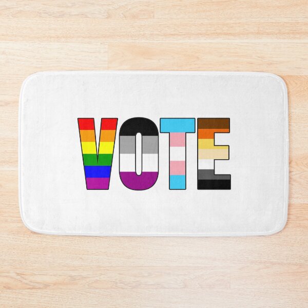 Item preview, VOTE WITH PRIDE  - VOTE PRIDE FLAG VOTING RIGHTS designed and sold by MagicBoutique.