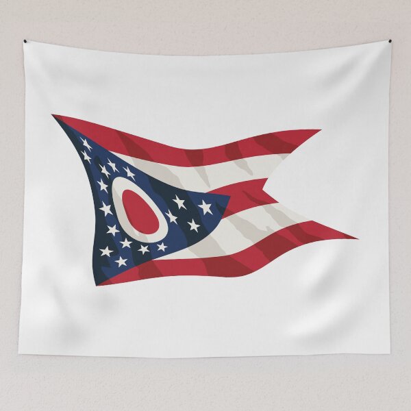 Item preview, Ohio State Flag designed and sold by hobrath.