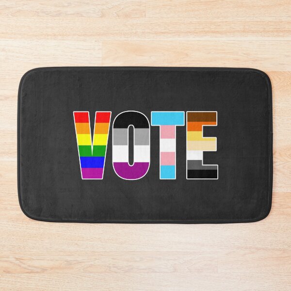 Item preview, VOTE LGBT Voting Rights Racism Protest designed and sold by MagicBoutique.