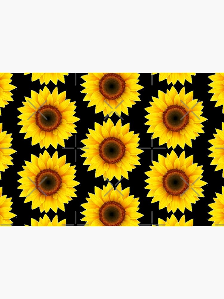 Autism sunflower print ,autism sunflower mask ,sunflower face mask by solveigok