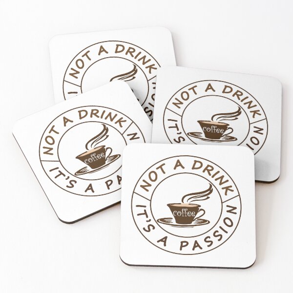 Item preview,  Coffe not a drink it's a passion designed and sold by XXgooddeedXX.