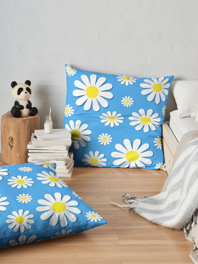 Alternate view of Funky Chamomile Floor Pillow
