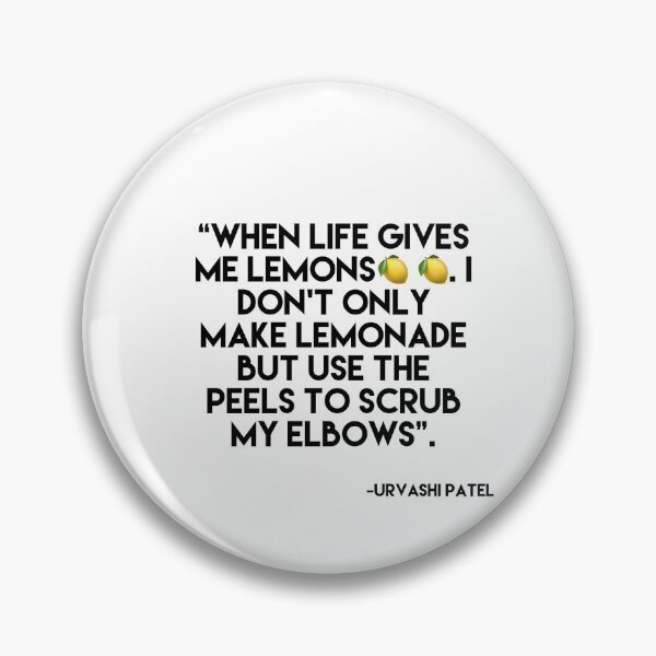 Item preview, When life gives me lemons quote- twisted - Typography designed and sold by Urvashi Patel.