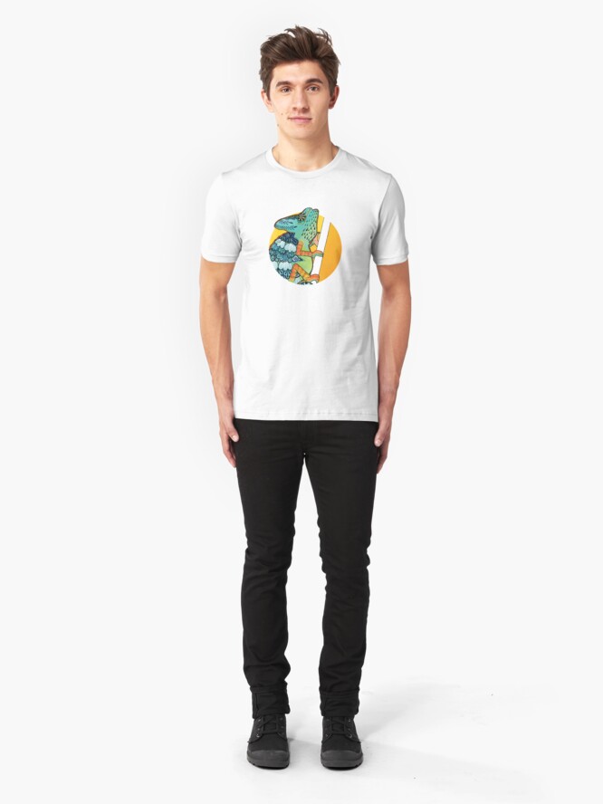 Alternate view of Veiled Chameleon II Slim Fit T-Shirt