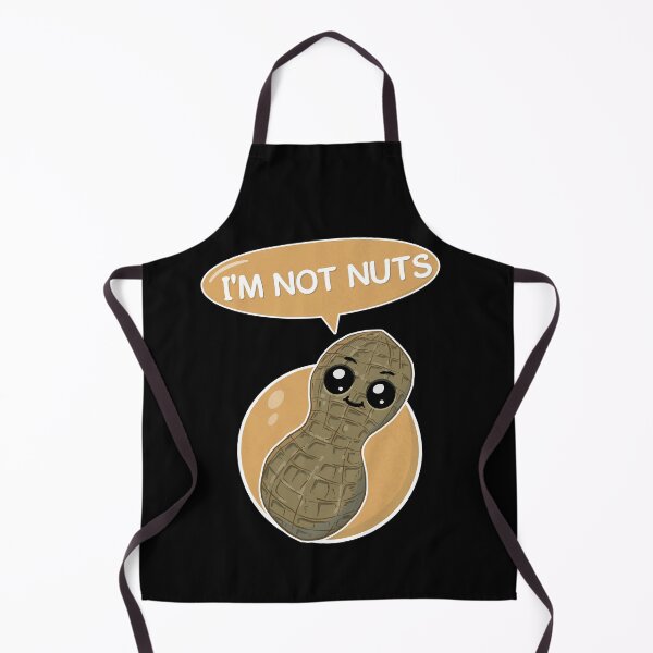 Item preview, I'm not nuts - peanut is a legume not a nut and he knows it designed and sold by Rooks-Artworks.