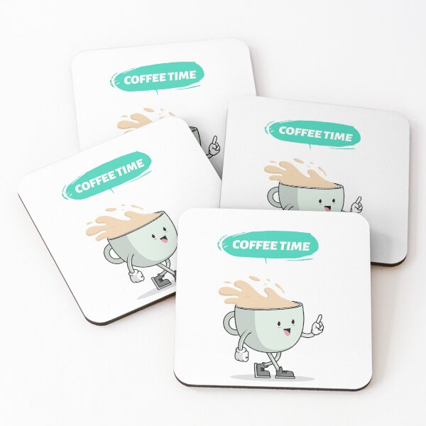 Item preview, Coffee time "Coffee Time" mug quote kawaii designed and sold by Branjos.