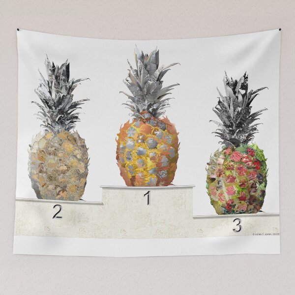 Item preview, Top Pineapple 02, graphic, art print. designed and sold by JulianFJones.