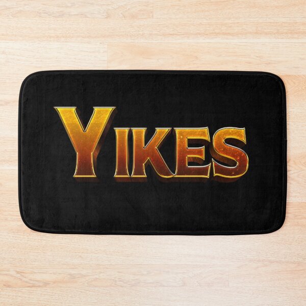 Item preview, Yikes Golden Font designed and sold by arendbotha.