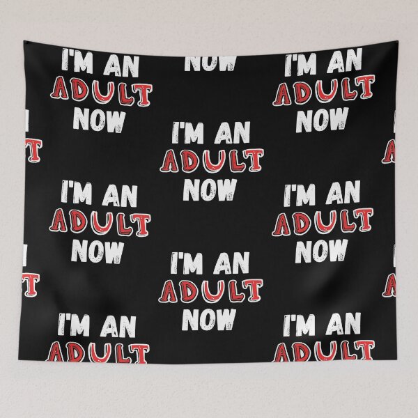 Item preview, Stefanos Tsitsipas I'M AN ADULT NOW designed and sold by The Sober Art.