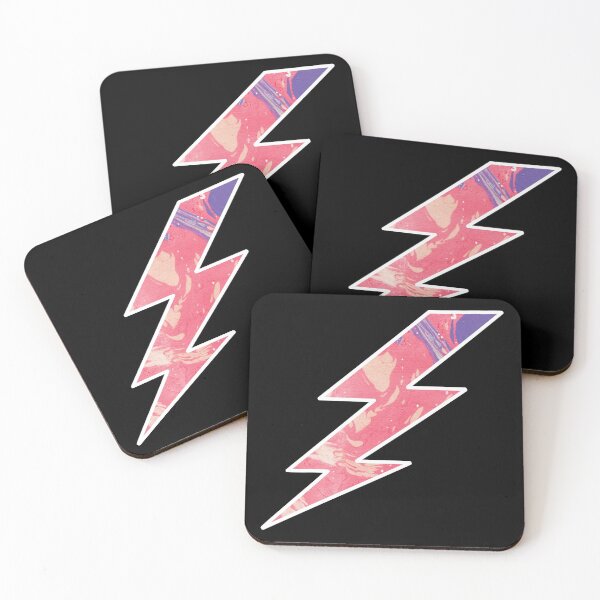Item preview, Pink and purple lightning bolt  designed and sold by PixelCookieDsgn.