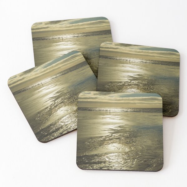Item preview, Late Afternoon on the beach, Dunraven Bay, with a sky reflection in the wet sand. Dunraven Bay is in the Vale of Glamorgan and is a part of the Glamorgan Heritage Coast.   designed and sold by Cameranick.