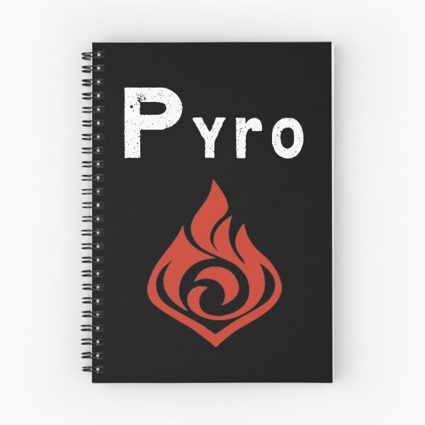 Artikelvorschau, Genshin Schlagelement Pyro entworfen und verkauft von Krimsy.