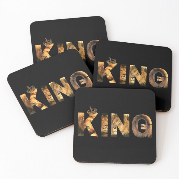 Item preview, Crowned KING Lion Royalty designed and sold by StayCuztom.