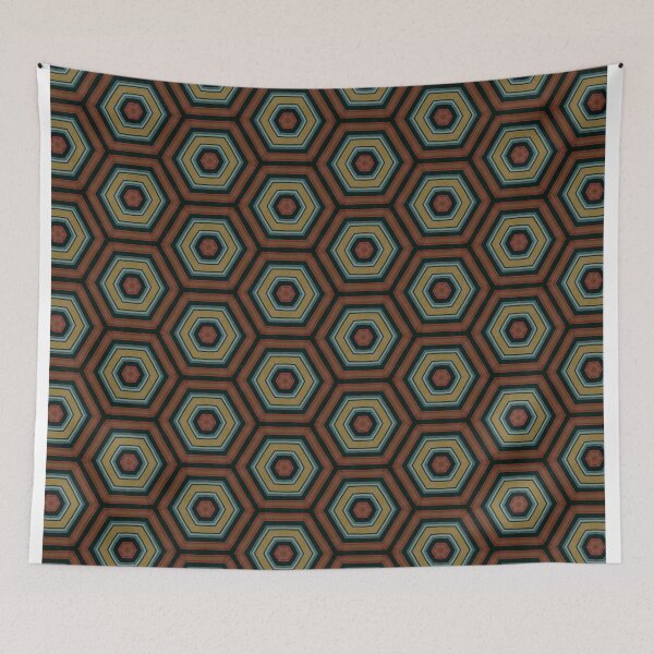 Item preview, Vintage Hex Pattern designed and sold by TheHogoCo.