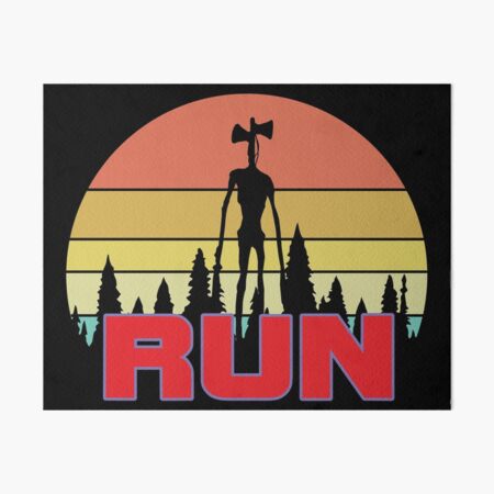 Run - SireneHead Art Board Print