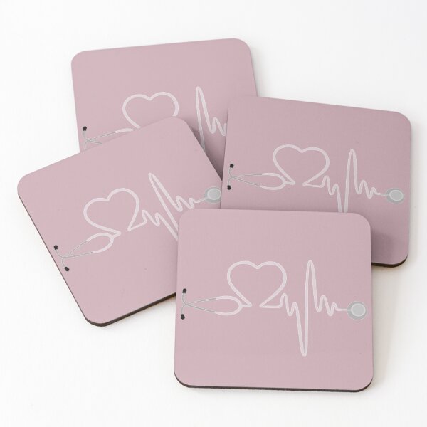 Item preview, Pink Stethoscope Heartbeat designed and sold by AJ27.