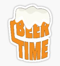 Beer Time Sticker