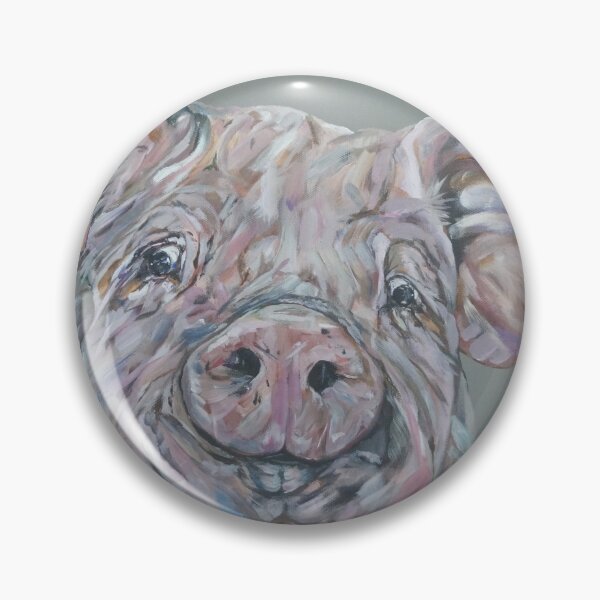 Item preview, Chops. Pig art by award-winning UK artist Sam Fenner designed and sold by SamFennerArt.