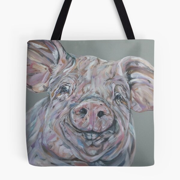 Item preview, Chops. Pig art by award-winning UK artist Sam Fenner designed and sold by SamFennerArt.