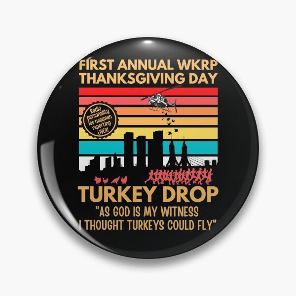 Item preview, Thanksgiving Wkrp Turkey Drop designed and sold by ohmier.