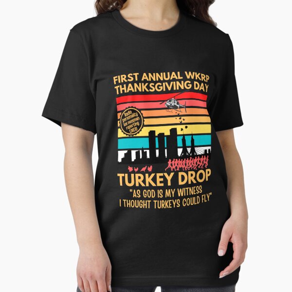Item preview, Thanksgiving Wkrp Turkey Drop designed and sold by ohmier.