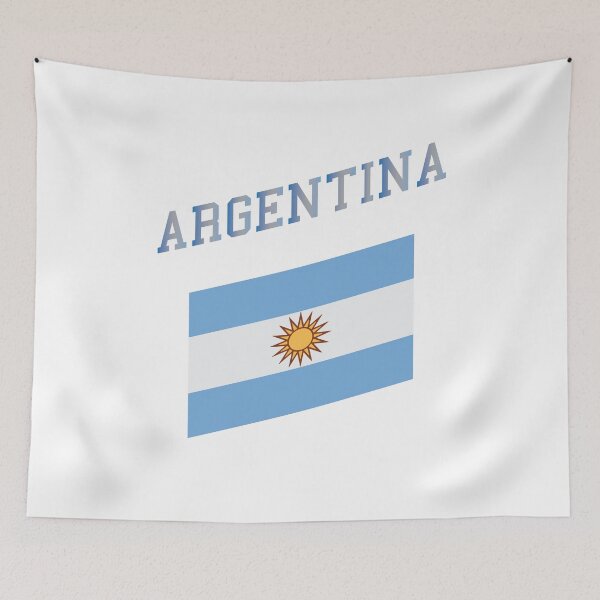 Artikelvorschau, Argentinien Flagge Sportfan. entworfen und verkauft von nuz2.
