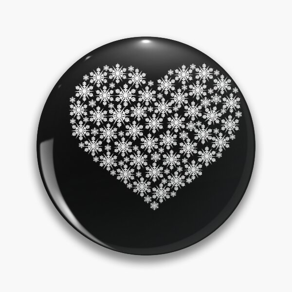 Item preview, Snowflake heart, pretty heart pattern, winter clothes woman designed and sold by Kirei-Lily.