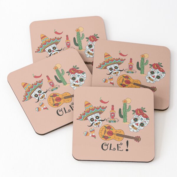 Item preview, Mexican Music Olé - Beige Background designed and sold by Amandeen.