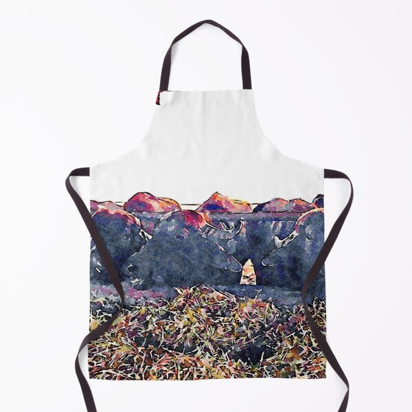 Item preview, Buffaloes in the stall designed and sold by Giuseppe Cocco.