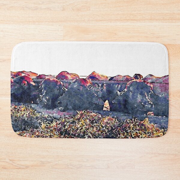Item preview, Buffaloes in the stall designed and sold by Giuseppe Cocco.