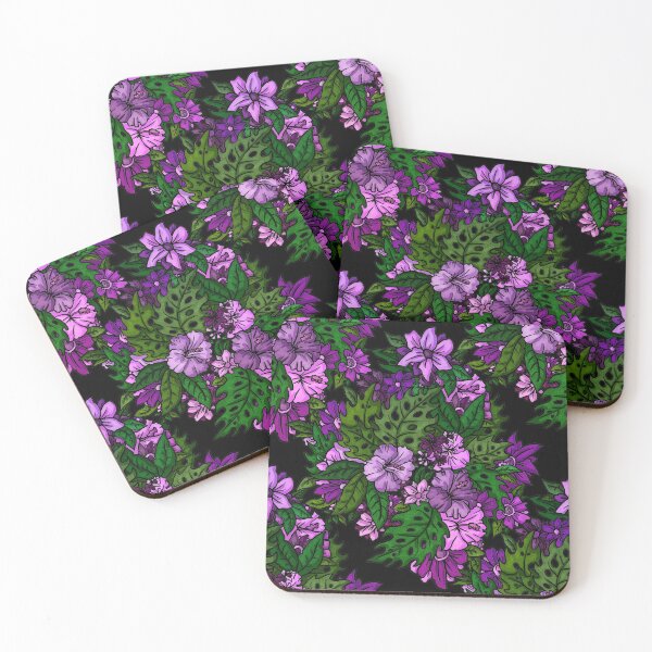 Item preview, Hawaii, pattern, pattern, hawaiian shirt, hibiscus, flower, blossom, designed and sold by atelier-vladi.
