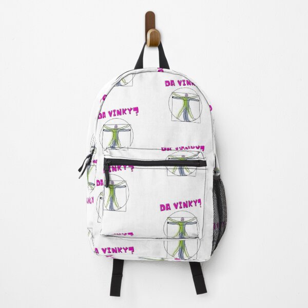 Item preview, Da Vinky? Vitruvian Man Meme Pink designed and sold by LuckyKermit.