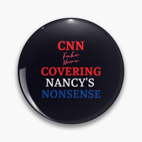 Item preview, CNN-Covering Nancy's Nonsense designed and sold by WoodburyLake.