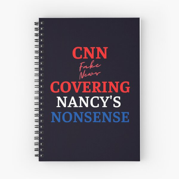 Item preview, CNN-Covering Nancy's Nonsense designed and sold by WoodburyLake.