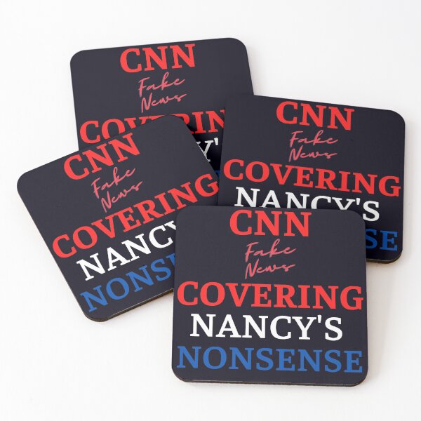 Item preview, CNN-Covering Nancy's Nonsense designed and sold by WoodburyLake.