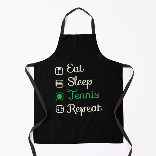 Item preview, Eat Sleep Tennis Repeat Tennis Funny designed and sold by artworkbyrihen.