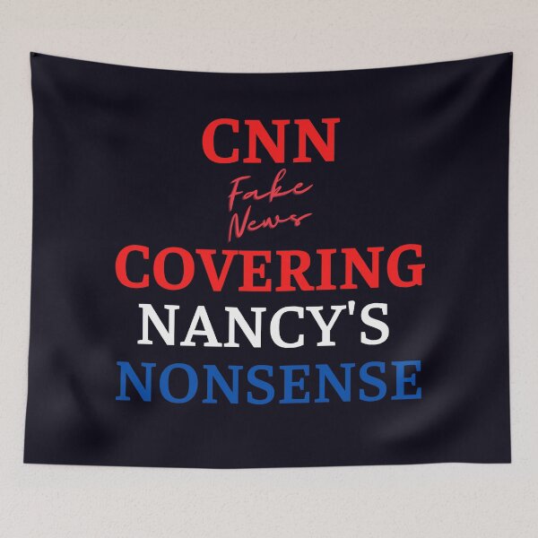 Item preview, CNN-Covering Nancy's Nonsense designed and sold by WoodburyLake.