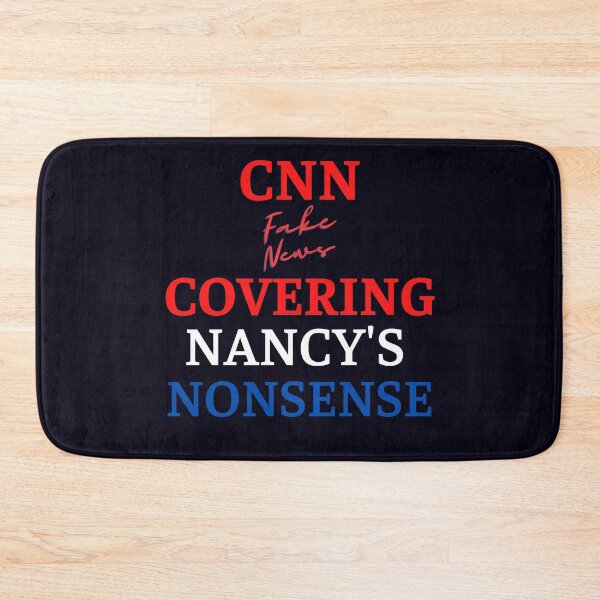 Item preview, CNN-Covering Nancy's Nonsense designed and sold by WoodburyLake.