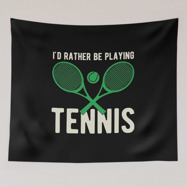 Item preview, Rather Be Playing Tennis Funny designed and sold by artworkbyrihen.