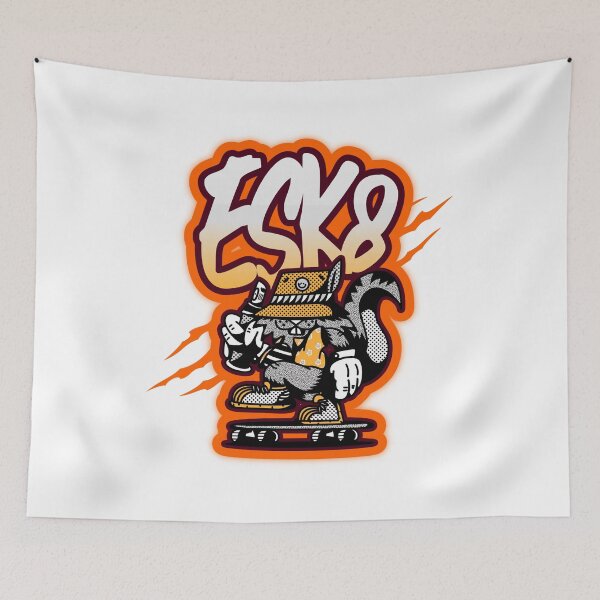 Item preview, ESK8 - Squirrel  designed and sold by SilverFoxStore.