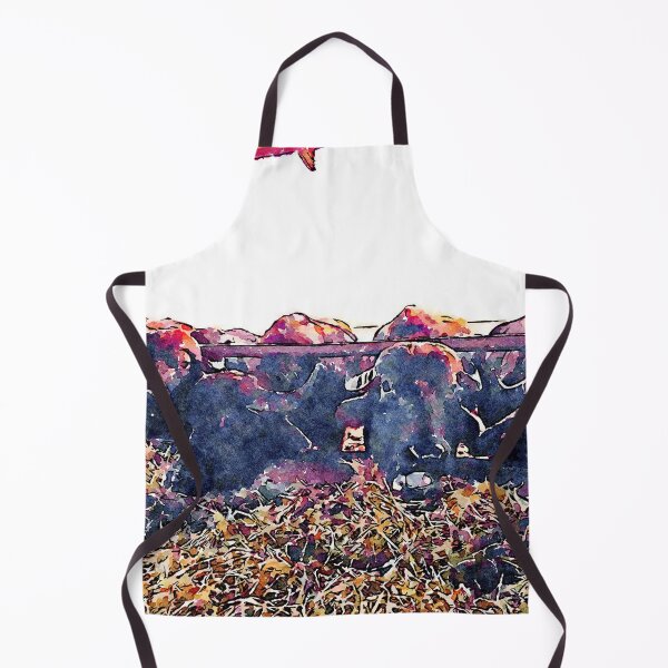 Item preview, Buffaloes in the stall designed and sold by Giuseppe Cocco.